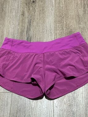 Magenta Lulu lemon Shorts